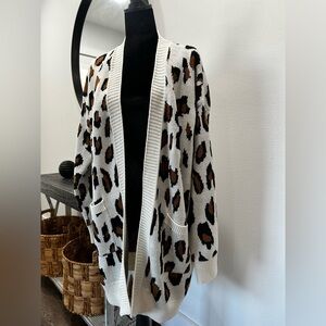 Leopard Print Women's Sweater
